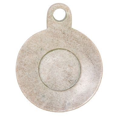 Hello Honey Hand-Carved Marble Dish with Handle