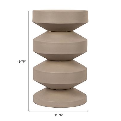 Hello Honey Metal Accordion Side Table