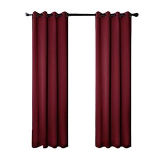 100% Polyester 250 GSM Riley 100% Blackout Grommet Curtain Panel