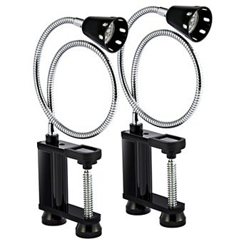 Sorbus 2 Pack 22 Inch BBQ Grill 360 Degree Flexible Gooseneck LED Lights - Weather Resistant