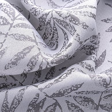 100% Polyester 140 GSM Liana Jacquard Grommet Curtain Panel