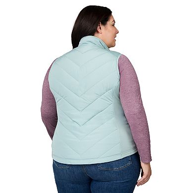 Free Country Women's Plus Size Quilted Hybrid Vest