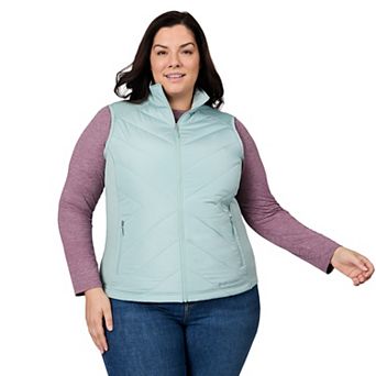 Free Country Women's Plus Size Quilted Hybrid Vest