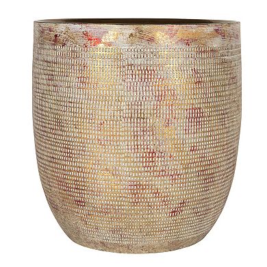 Hello Honey Textured Stoneware Planter