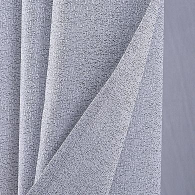 100% Polyester 140 GSM Lava Jacquard Grommet Curtain Panel
