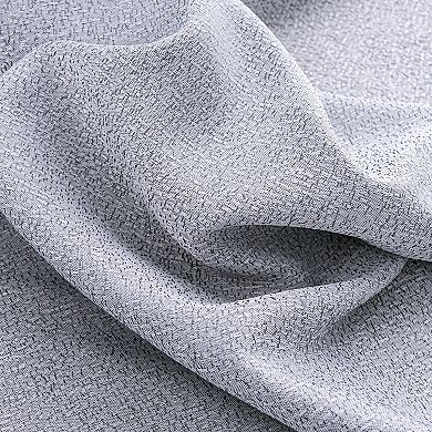 100% Polyester 140 GSM Lava Jacquard Grommet Curtain Panel