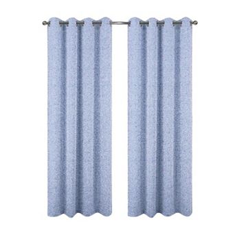 100% Polyester 140 GSM Lava Jacquard Grommet Curtain Panel