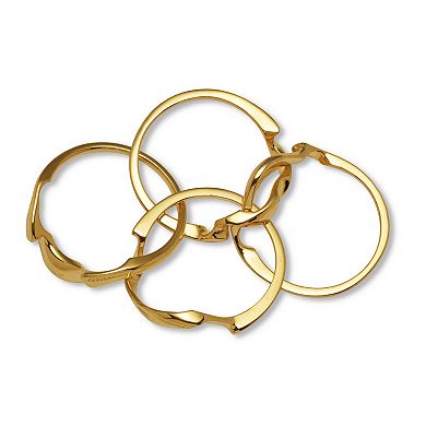 Puzzle Ring in Gold-Plated Sterling Silver