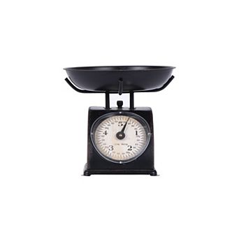 Hello Honey Vintage Reproduction Decorative Metal Scale, Black