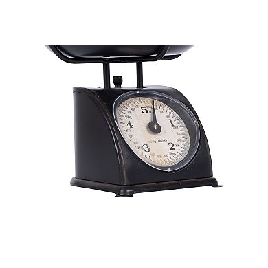 Hello Honey Vintage Reproduction Decorative Metal Scale, Black