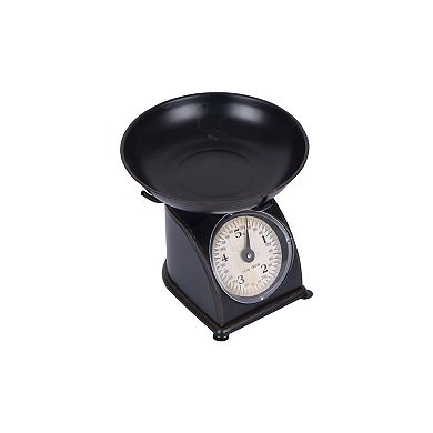 Hello Honey Vintage Reproduction Decorative Metal Scale, Black