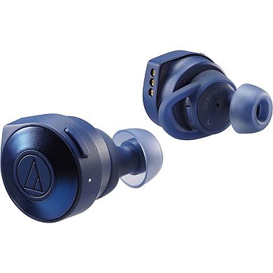 Audio-Technica ATH-CKS5TW Blue Solid Bass Wireless In-Ear Headphones