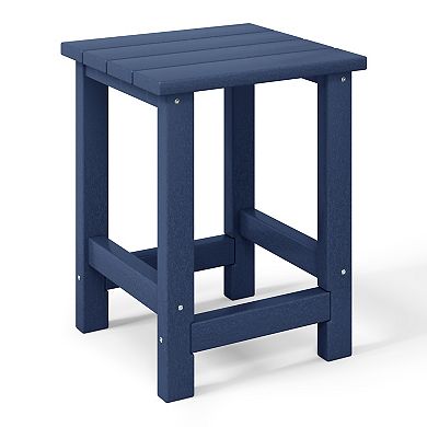 3-Piece Kids Rocking Chair With Cup Holder and Square Side Table Set