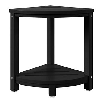 HDPE Plastic Waterproof Shower Corner Bench