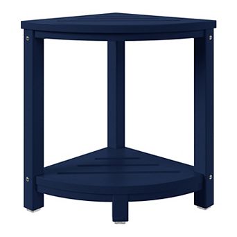 HDPE Plastic Waterproof Shower Corner Bench