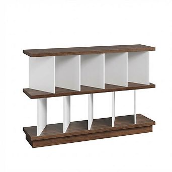 8 Cube Bookcase,Open Cube Storage Shelf Organizer with Removable Panels,Display Storage Bookshelf