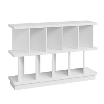 8 Cube Bookcase,Open Cube Storage Shelf Organizer with Removable Panels,Display Storage Bookshelf