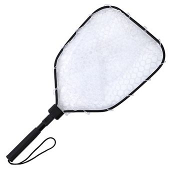 25x12 in Fishing Nets -Rubber Fishingnets,Fly Fishing Dipnets,Fishing Nets with Handles