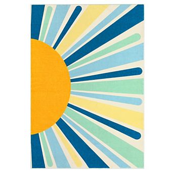 Washable Ultra Soft Kids Rug, Non-Slip Indoor Carpet for Playroom, Classroom, and Bedroom Decor