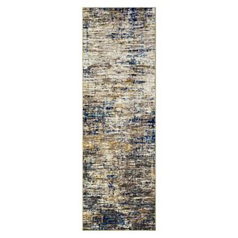 Washable Vintage Area Rug for Living Room Neutral Non-Slip Soft Stain Resistant Indoor Carpet
