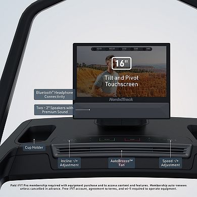 NordicTrack X16 Treadmill