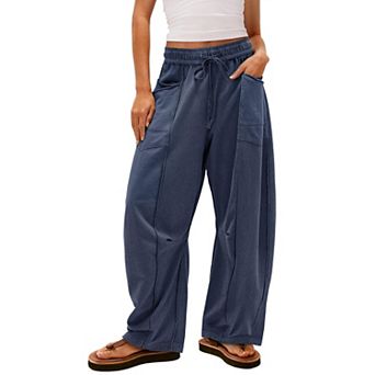 Women's Wide Leg Sweatpants Casual Lounge Pants with Pockets