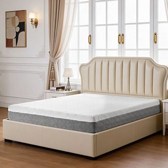Maxspeed Gel Memory Foam Mattress 8 Inch, High-Density Sponge, Spine Protection and Pressure Relief