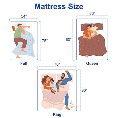 Maxspeed 12 Inch Extra Firm Memory Foam Mattress Reversible with Cooling Gel