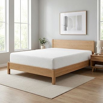 Maxspeed Extra Firm Memory Foam Mattress 8 Inch with Cooling Green Tea & Gel, Double-Sided