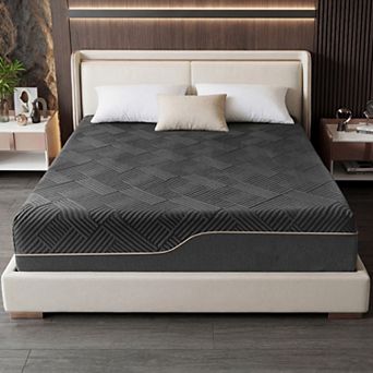 Maxspeed Mattress for Pain Relief ,Green Tea Gel Memory Foam,Anti-Slip Breathable High Density Foam