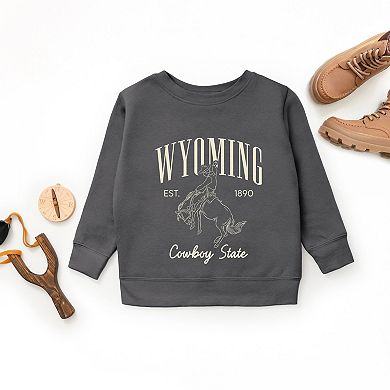 Wyoming Cowboy State - Youth Graphic Sweatshirt