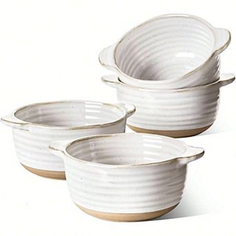 Handcrafted Soup Bowls, 20 oz Capacity, Versatile for Diverse Dishes, Oven & Microwave Safe