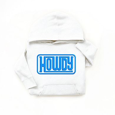 Howdy Square Puff Print - Youth Graphic Hoodie