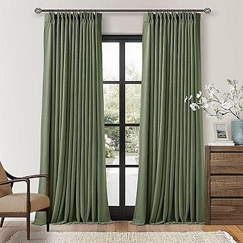 Blackout Curtains for Living Room and Bedroom, Thermal Insulated Drapes