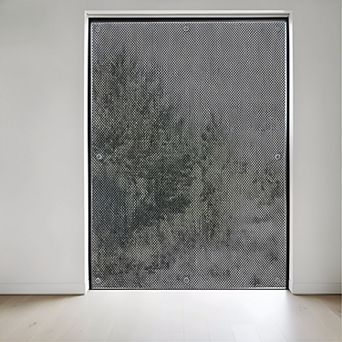 No Drill Cordless Light Filtering Window Shade: 39" W x 63" L, Transparent, Temporary, Suction Cups