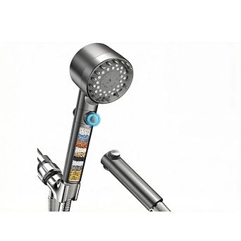 Filtered Shower Head with Handheld, High Pressure 4 Spray Showerhead with Filters