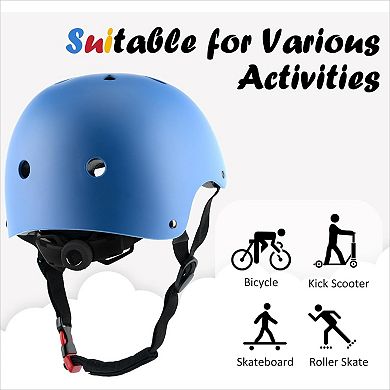 Adjustable Multi-Sport Youth Bike Helmet, Lightweight for Ages 5-14