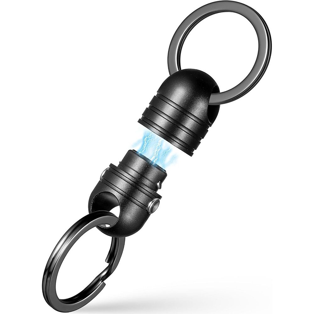 ZUQIETA Magnetic Quick Release Keychain - Detachable Connector Key Ring ...
