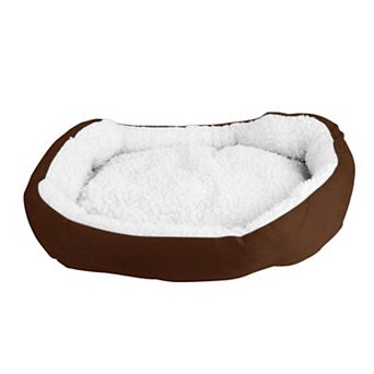 Warm Plush Dog Bed Cozy Nest Cushion