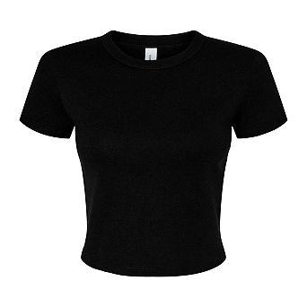 Bella + Canvas Womens/Ladies Baby Micro-Rib T-Shirt