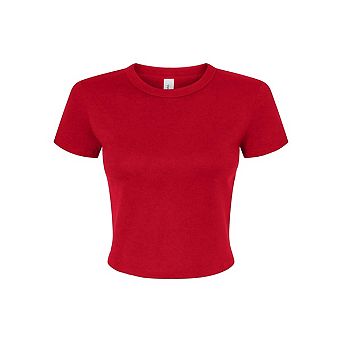 Bella + Canvas Womens/Ladies Baby Micro-Rib T-Shirt