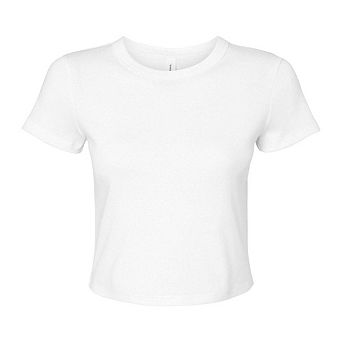 Bella + Canvas Womens/Ladies Baby Micro-Rib T-Shirt