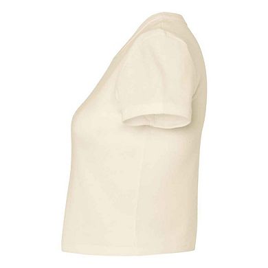 Bella + Canvas Womens/Ladies Micro-Rib Crop Top