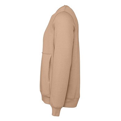 Bella + Canvas Unisex Adult Raw Seam Pullover