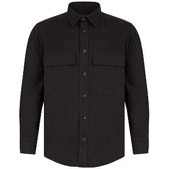 Front Row Mens Cotton Drill Overshirt