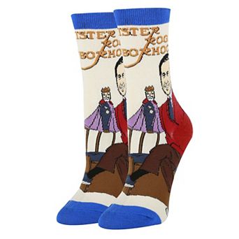 Mr. Rogers & Friday - Womens Crew Socks