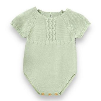 Baby Girls Spring Knit Romper