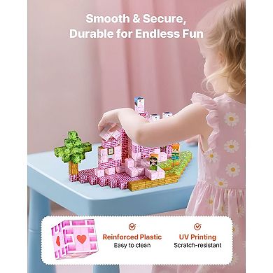 100-Piece Kids Magnetic Building Set for STEM, Creativity, and Indoor Play