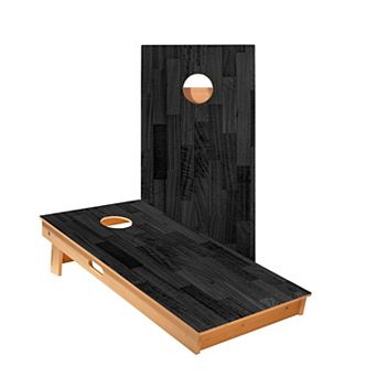 2'x4' Solid Wood Outdoor Cornhole Board Set - Includes (2) Boards & (8) Resin Filled Bags