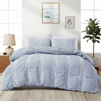 Unikome Soft Comfy Bedding Duvet Cover Set with Pillowcase